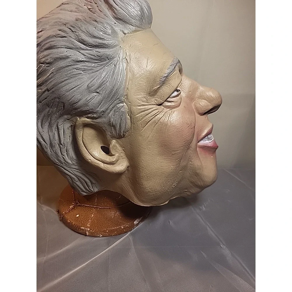 2006 Bill Clinton Mask Vtg Halloween